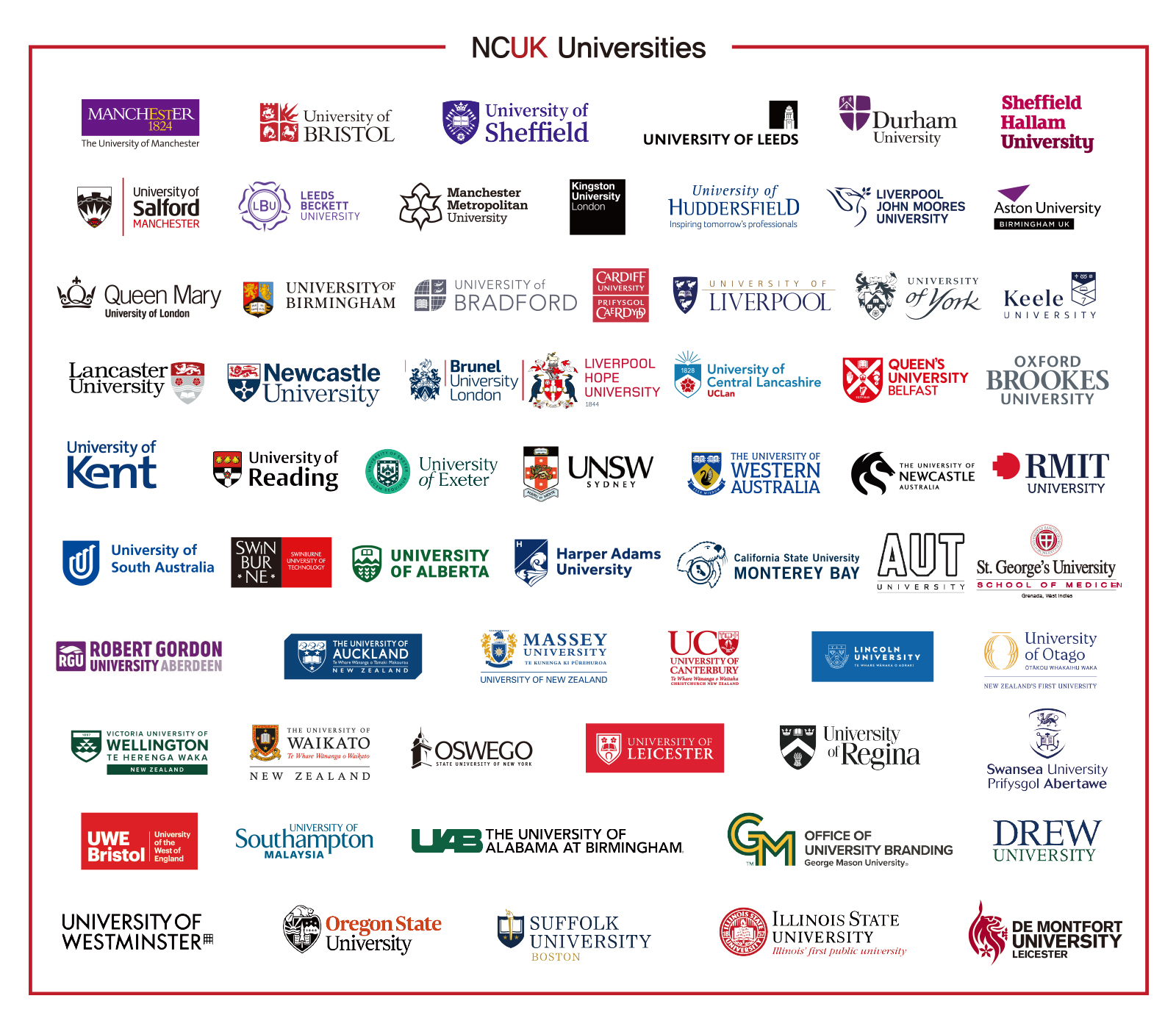 NCUK Universities